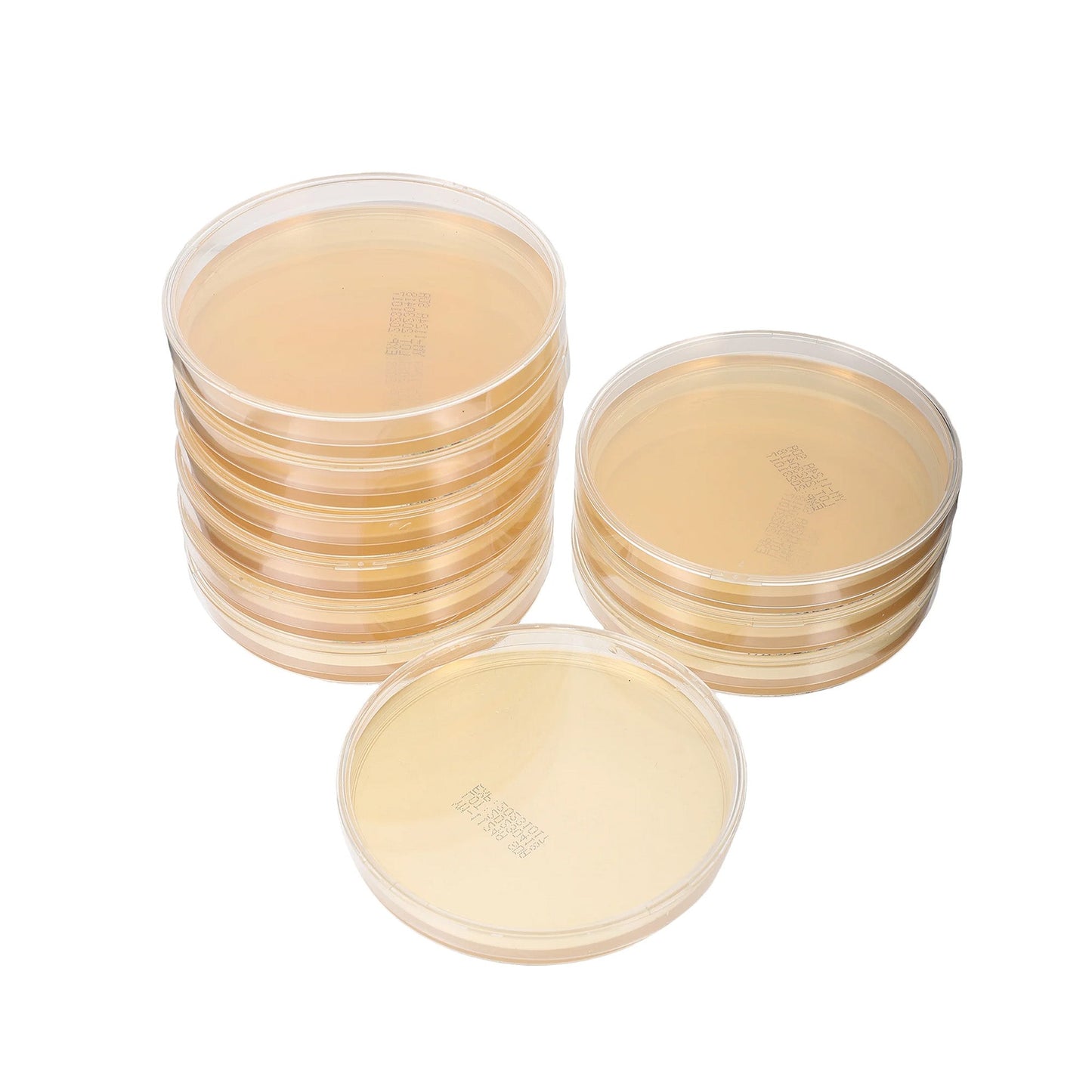 Paquete de 10 placas de Petri pre-vertidas