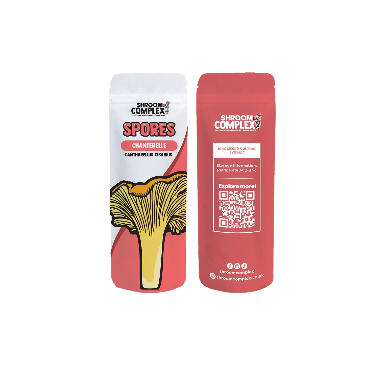 Chanterelle 10 ml syringe