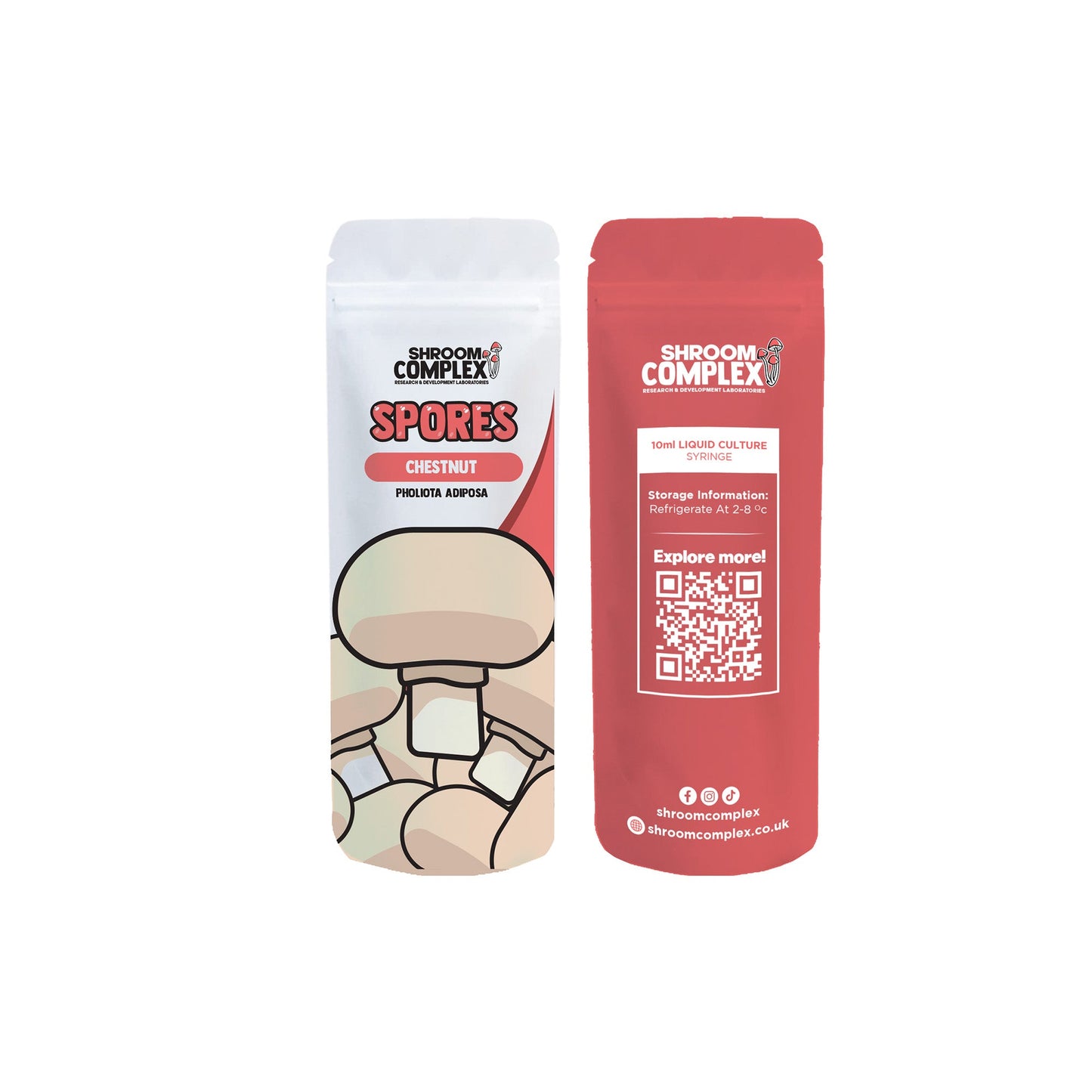 Chestnut 10 ml syringe