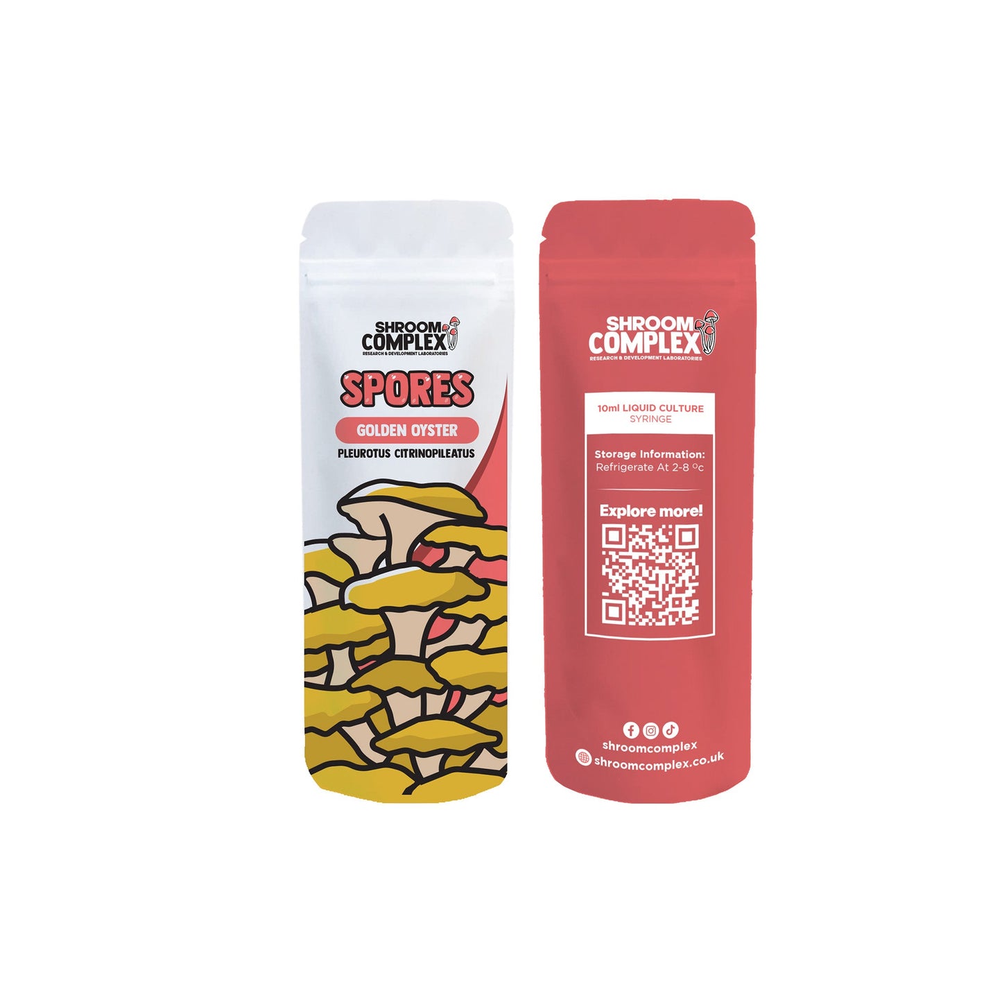 Golden Oyster 10 ml syringe