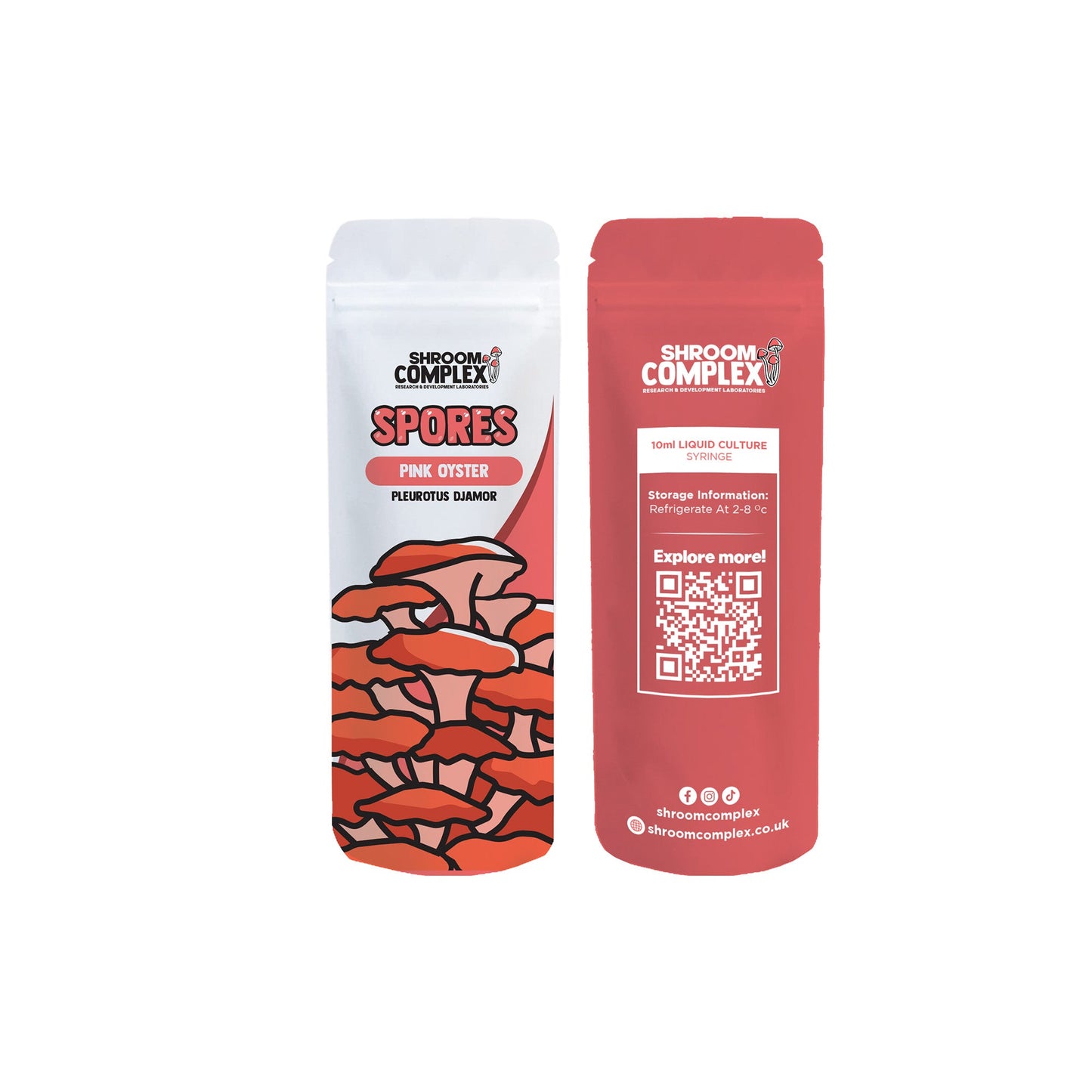 Pink Oyster 10 ml syringe